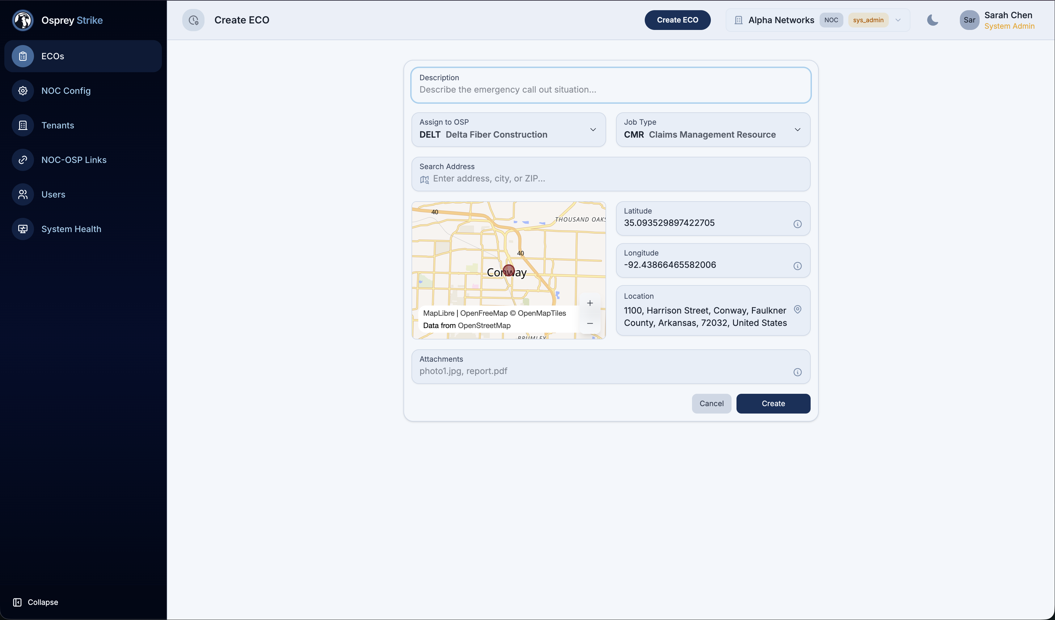 OspreyStrike ECO intake screen